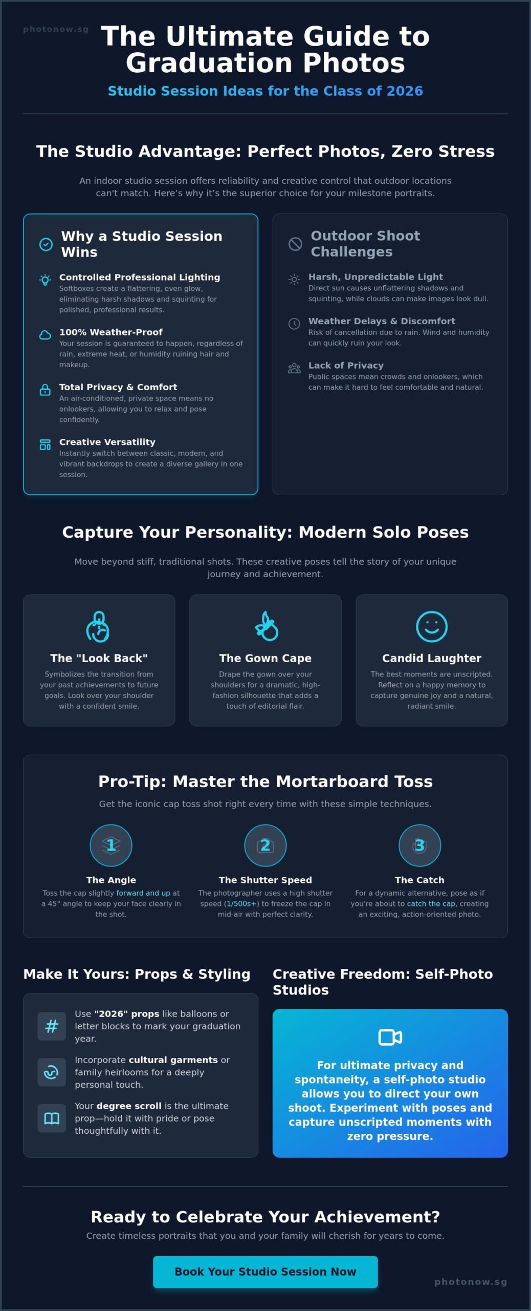 15 Creative Graduation Photoshoot Ideas for Studio Sessions in 2026 1 15 Creative Graduation Photoshoot Ideas for Studio Sessions in 2026