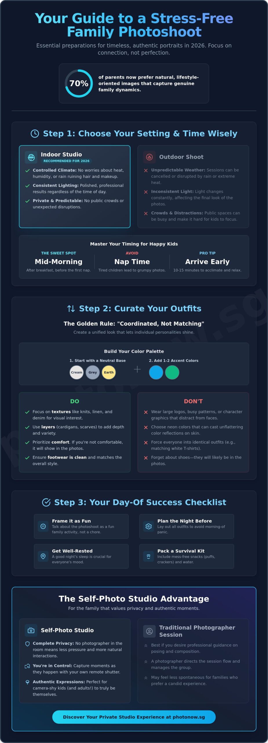 How to Prepare for a Family Photoshoot: The 2026 Guide to Stress-Free Memories 1 How to Prepare for a Family Photoshoot: The 2026 Guide to Stress-Free Memories