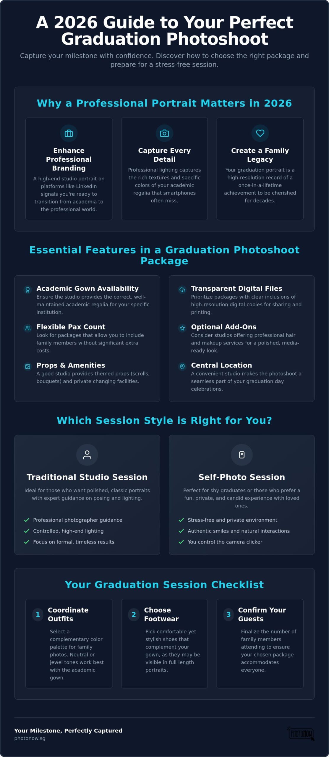 Graduation Photoshoot Packages Singapore: The 2026 Guide to Milestone Portraits