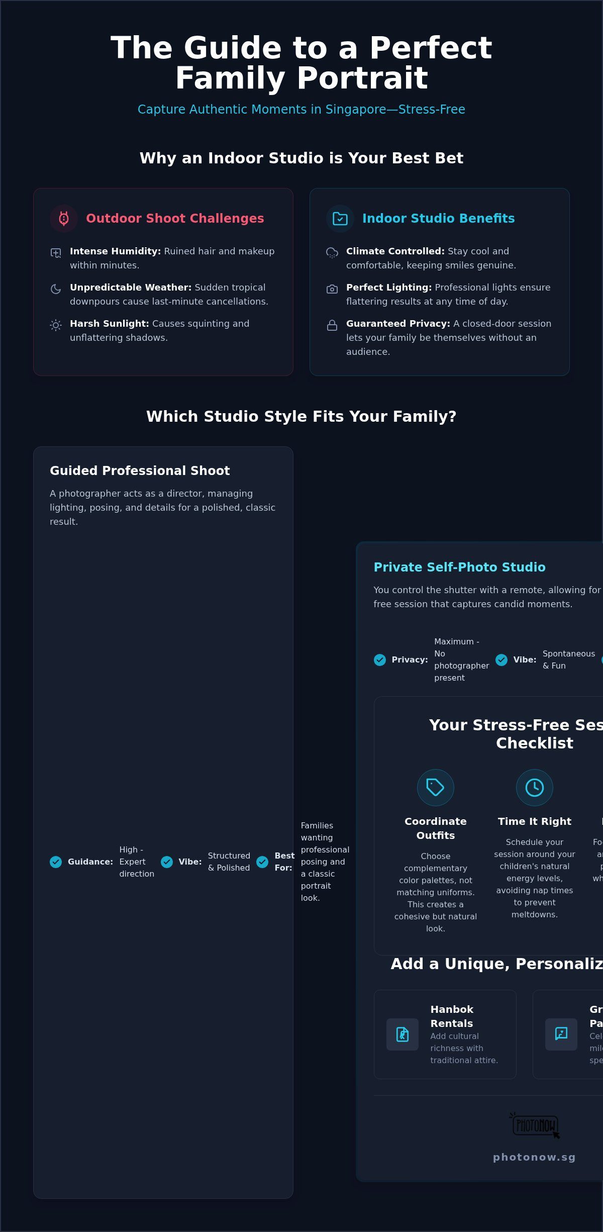 Family Photo Studio Singapore: The 2026 Guide to Stress-Free Portraits