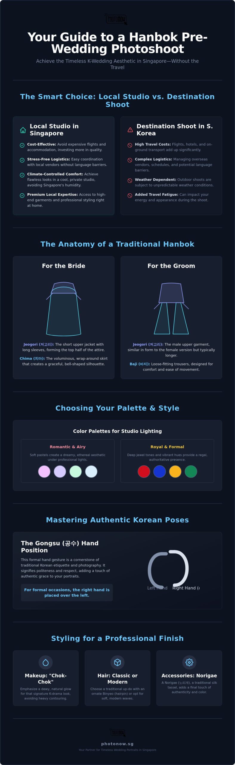 Hanbok Pre-Wedding Photoshoot in Singapore: The Ultimate 2026 Guide