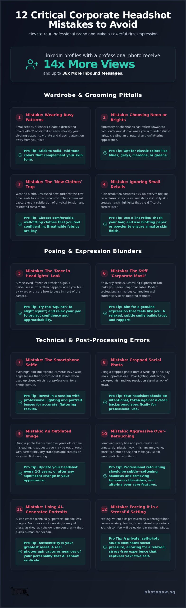 12 Corporate Headshot Mistakes to Avoid for a Professional Profile in 2026 1 12 Corporate Headshot Mistakes to Avoid for a Professional Profile in 2026