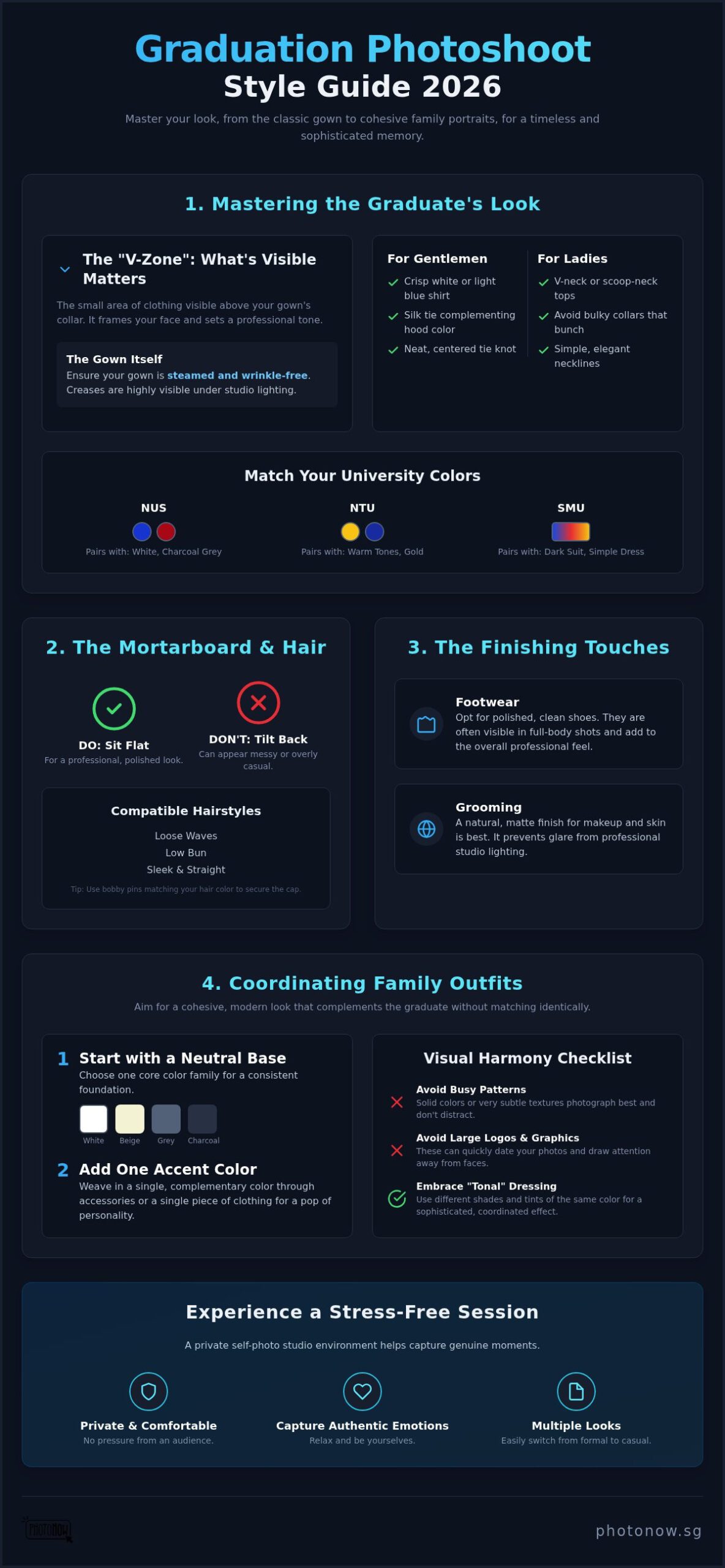 What to Wear for Your Graduation Photoshoot in Singapore: The 2026 Style Guide