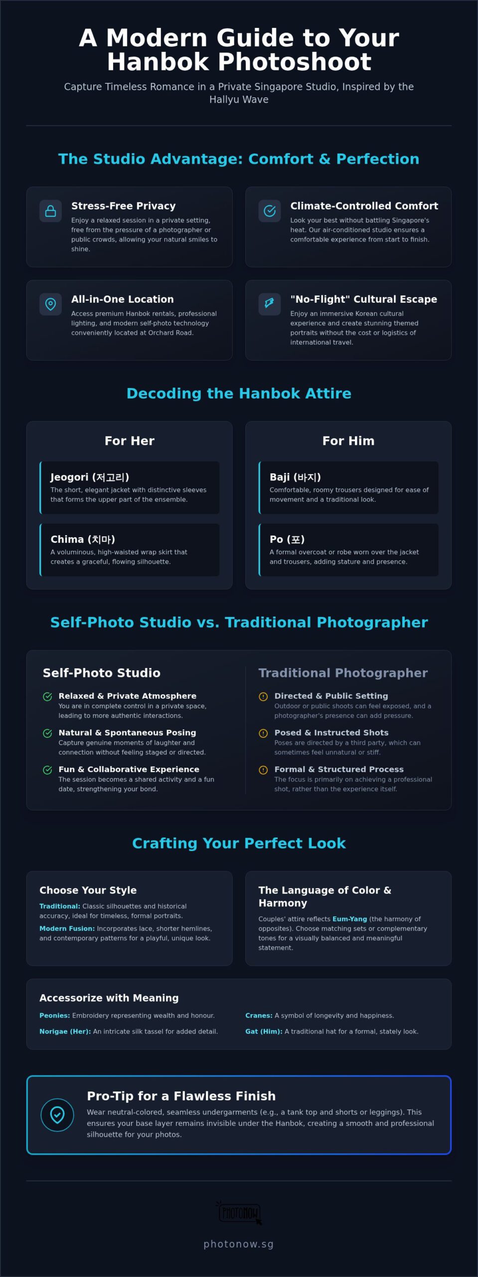 2026 Singapore Hanbok Photoshoot Guide for Couples