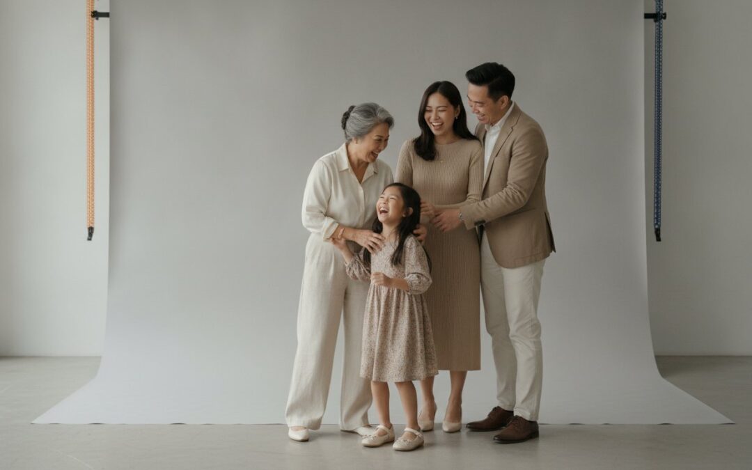 Indoor Family Photoshoot SG: The 2026 Guide to Stress-Free Portraits