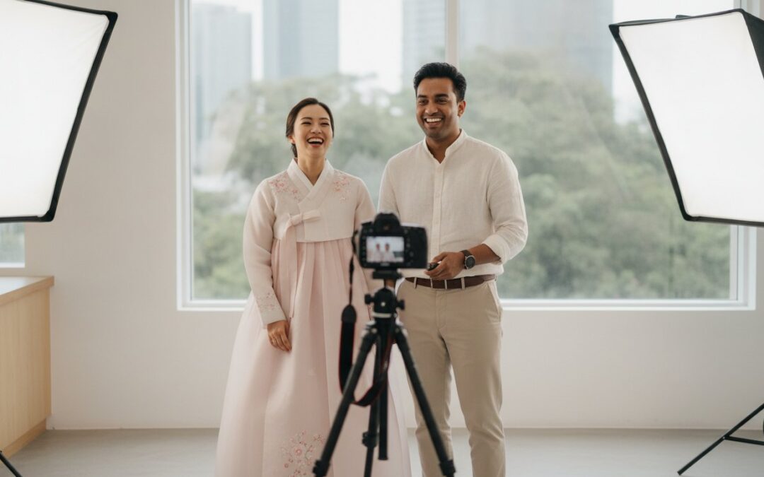 Korean Photo Studio Singapore: The 2026 Guide to Haengbok-Style Portraits