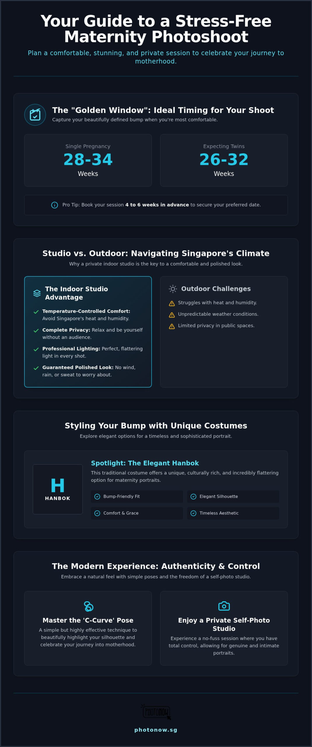 Maternity Photoshoot Singapore: The 2026 Guide to Capturing Your Glow