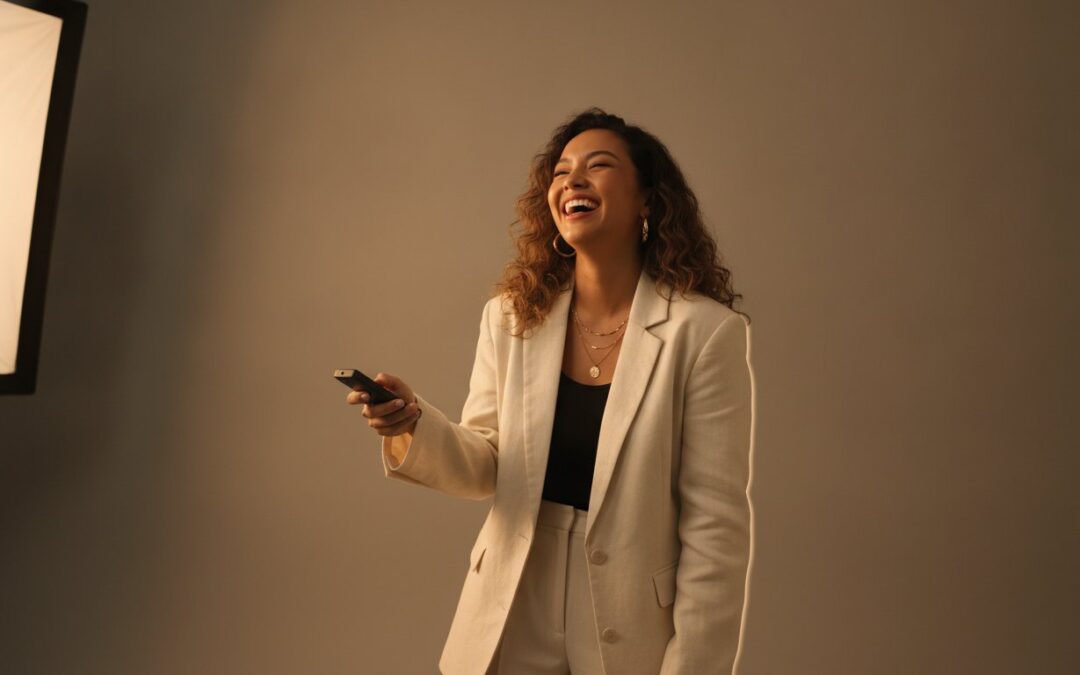 Mastering the Remote: 2026 Posing Tips for Your Best Self-Photo Studio Session